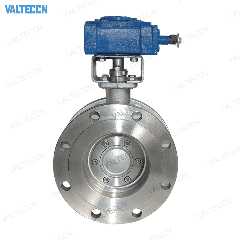 Hard seal flanged butterfly valves
