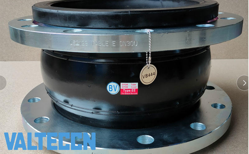 Flanged Single Ball Flexible Pipeline Rubber Joint