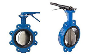 What is the working principle of the butterfly valve?