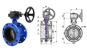 Flanged Butterfly Valve Features