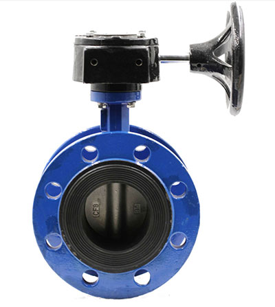 Flanged butterfly valve 