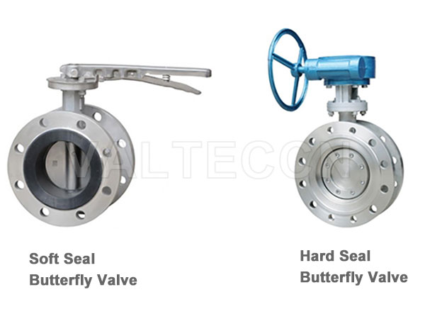 soft seal or hard seal butterfly valve