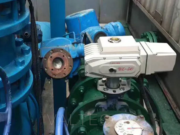wafer butterfly valve Engineering case
