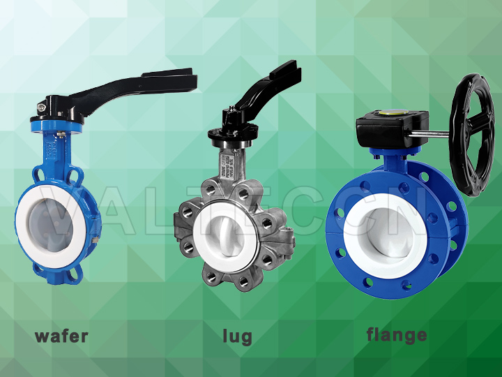 PTFE Lined Butterfly Valve images