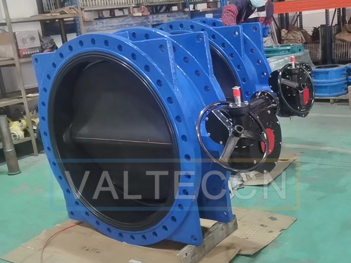 42 inch flange concentric butterfly valve class 150 