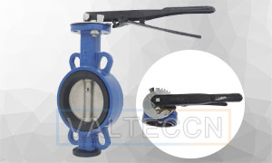 DN100(4 Inch) Ductile Iron Wafer Butterfly valve with EPDM Liner Price, Catalog and Image