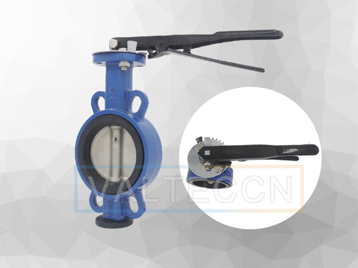 DN100(4 Inch) Ductile Iron Wafer Butterfly valve with EPDM Liner