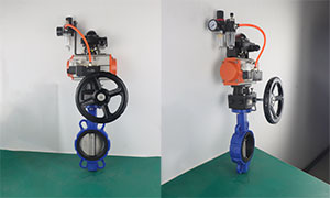 DN100(4 Inch) Pneumatic Operated Butterfly Valve Manufacturer & Supplier