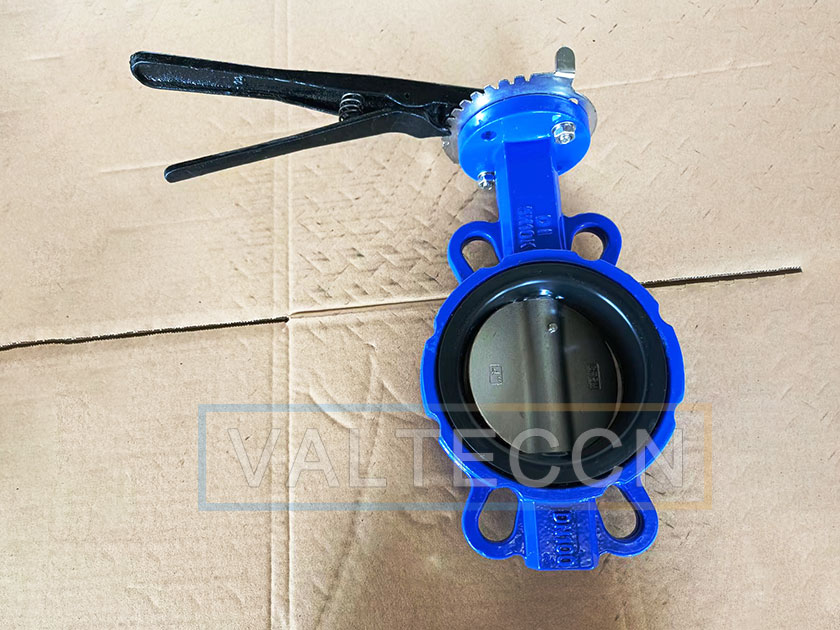 DN100(4 Inch) DI Body Wafer Butterfly Valve EPDM Seat