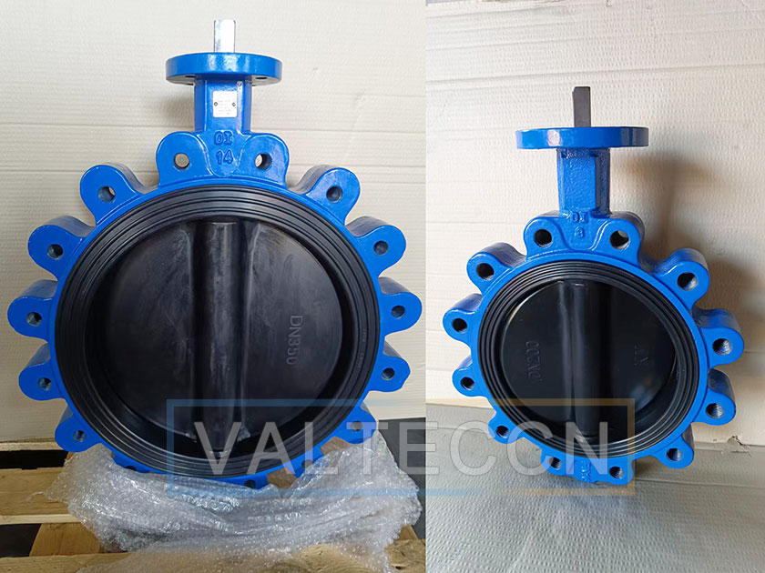 WRAS Lugged Butterfly Valve (dn350-14inch, dn200-8inch), Ductile Iron Body