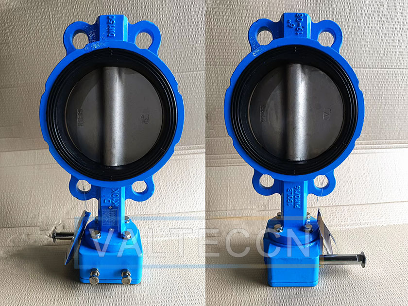 DN150(6 Inch) Ductile Iron Butterfly Valve with Worm Gear