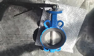 EPDM Dovetail Type Seat Wafer Butterfly Valves for Export to Europe