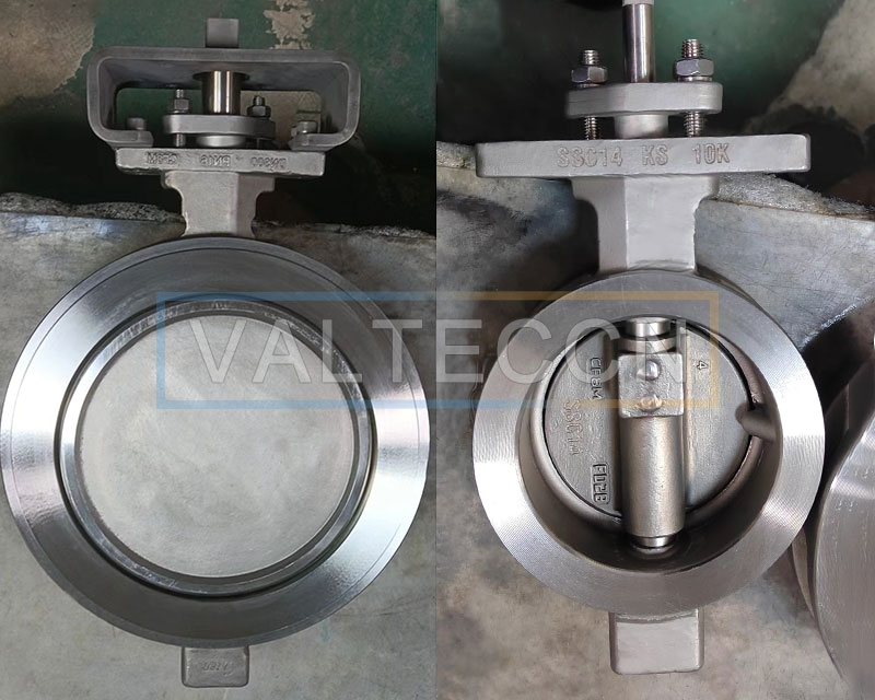 double eccentric HP butterfly valve