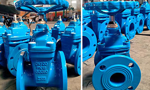 Non Rising Stem Gate Valve Exported to UK and was Well Received by European Customers