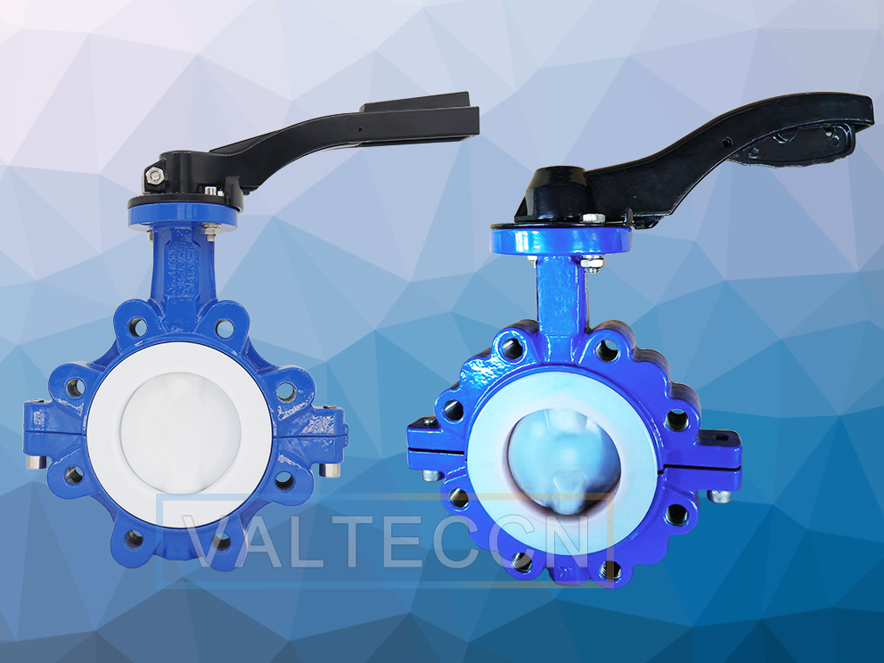 PTFE and PFA Lined Lug Butterfly Valves