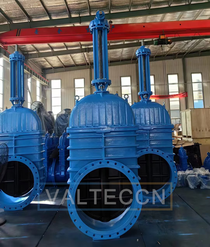 40 foot Resilient Seat Ductile Iron Gate Valves