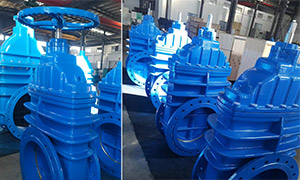 Aluminum Bronze Seat Gate Valve Exported to Europe in August