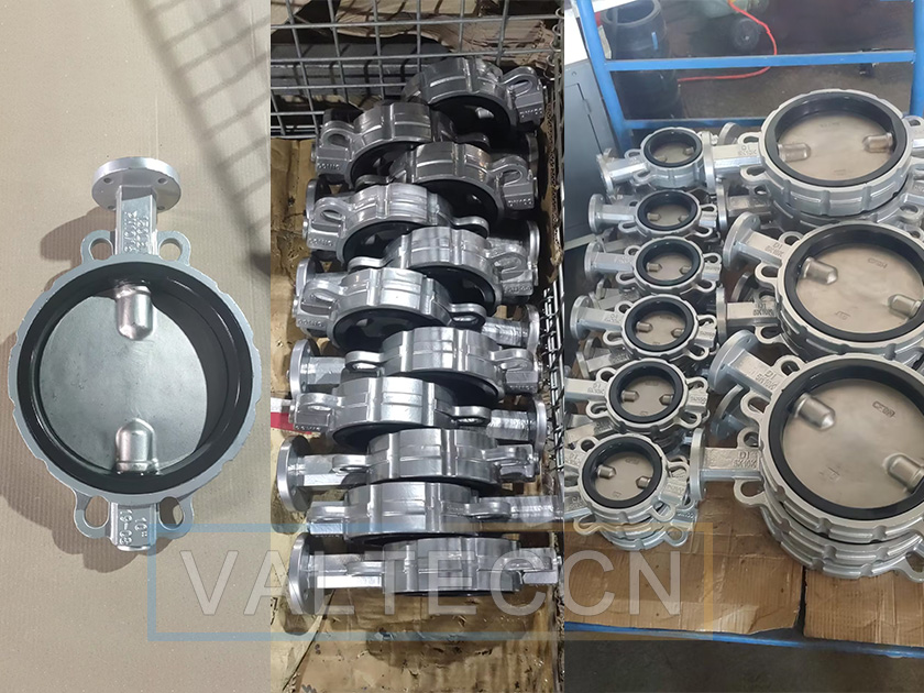 Stainless Steel Double Half Shaft Butterfly Valve