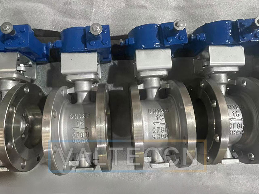 Triple Offset Butterfly Valve Export To Turkey